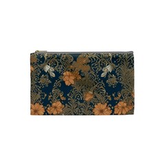 Seamless Pattern Patterns Leaves Vintage Cosmetic Bag (small)