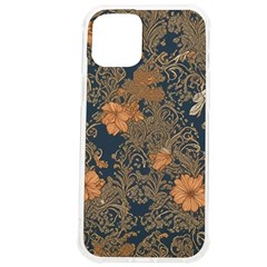 Seamless Pattern Patterns Leaves Vintage Iphone 12 Pro Max Tpu Uv Print Case by Paksenen