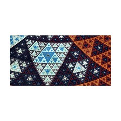 Fractal Triangle Geometric Abstract Pattern Yoga Headband