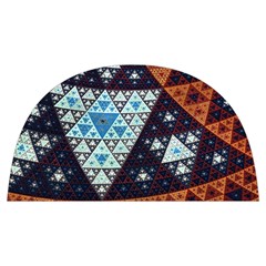 Fractal Triangle Geometric Abstract Pattern Anti Scalding Pot Cap