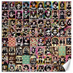 Spanish Gothic Girls Pattern Canvas 20  X 20 