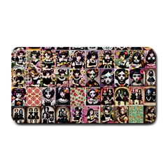 Spanish Gothic Girls Pattern Medium Bar Mat by violetheavensky