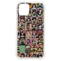 Spanish Gothic Girls Pattern Iphone 12 Mini Tpu Uv Print Case	 by violetheavensky