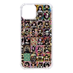 Spanish Gothic Girls Pattern Iphone 14 Tpu Uv Print Case by patterns123