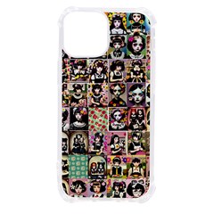 Spanish Gothic Girls Pattern Iphone 13 Mini Tpu Uv Print Case by patterns123