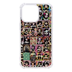 Spanish Gothic Girls Pattern Iphone 13 Pro Tpu Uv Print Case by patterns123