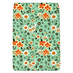 Retro 1960s Flowers Pattern 3 Removable Flap Cover (l) by violetheavensky