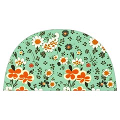 Retro 1960s Flowers Pattern 3 Anti Scalding Pot Cap