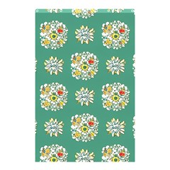 Retro 1960s Flowers Pattern 2 Shower Curtain 48  X 72  (small) 