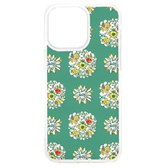 Retro 1960s Flowers Pattern 2 Iphone 15 Pro Max Tpu Uv Print Case by patterns123