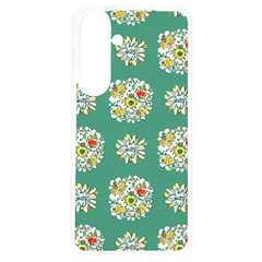 Retro 1960s Flowers Pattern 2 Samsung Galaxy S24 6 2 Inch Tpu Uv Case by violetheavensky