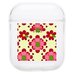 Retro 1960s Flowers Pattern 4 Soft Tpu Airpods 1/2 Case by patterns123