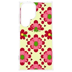 Retro 1960s Flowers Pattern 4 Samsung Galaxy S24 Plus 6 7 Inch Tpu Uv Case by violetheavensky