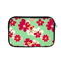 Retro 1960s Flowers Pattern Apple Macbook Pro 13  Zipper Case