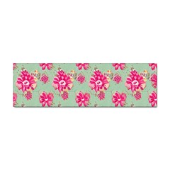 Retro 1880s Flowers Pattern 11 Sticker (bumper)