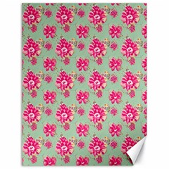 Retro 1880s Flowers Pattern 11 Canvas 18  X 24 