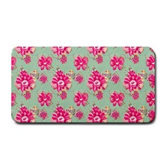 Retro 1880s Flowers Pattern 11 Medium Bar Mat