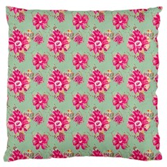 Retro 1880s Flowers Pattern 11 Standard Premium Plush Fleece Cushion Case (two Sides) by violetheavensky