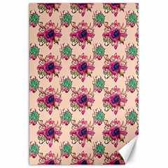 Retro 1880s Flowers Pattern 10 Canvas 20  X 30 