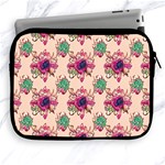 Retro 1880s Flowers Pattern 10 Apple iPad 2/3/4 Zipper Cases Front