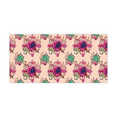 Retro 1880s Flowers Pattern 10 Yoga Headband