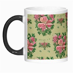 Retro 1880s Flowers Pattern 9 Morph Mug