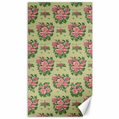 Retro 1880s Flowers Pattern 9 Canvas 40  X 72 