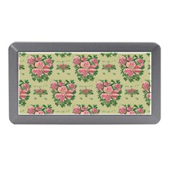 Retro 1880s Flowers Pattern 9 Memory Card Reader (mini)