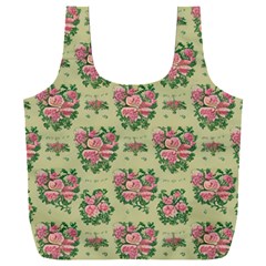 Retro 1880s Flowers Pattern 9 Full Print Recycle Bag (xxxl) by patterns123