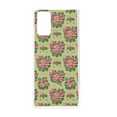 Retro 1880s Flowers Pattern 9 Samsung Galaxy Note 20 Tpu Uv Case