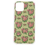 Retro 1880s Flowers Pattern 9 iPhone 12 Pro max TPU UV Print Case Front