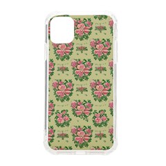 Retro 1880s Flowers Pattern 9 Iphone 11 Tpu Uv Print Case by patterns123