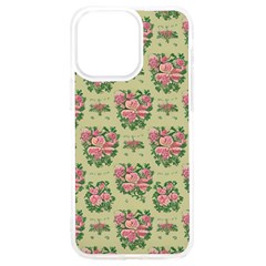 Retro 1880s Flowers Pattern 9 Iphone 15 Pro Max Tpu Uv Print Case by patterns123