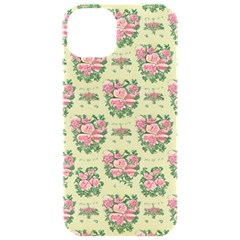 Retro 1880s Flowers Pattern 9 Iphone 15 Pro Black Uv Print Pc Hardshell Case by patterns123