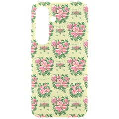 Retro 1880s Flowers Pattern 9 Samsung Galaxy S24 6 2 Inch Black Tpu Uv Case