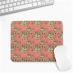 Retro 1880s Flowers Pattern 12 Small Mousepad Front