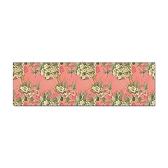 Retro 1880s Flowers Pattern 12 Sticker Bumper (100 Pack) by patterns123