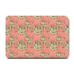 Retro 1880s Flowers Pattern 12 Small Doormat