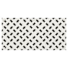 Fly Phot Motif Seamless Black And White Pattern Banner And Sign 6  X 3  by dflcprintsclothing