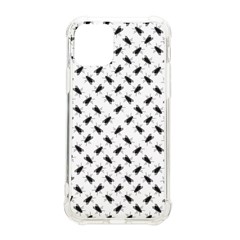 Fly Phot Motif Seamless Black And White Pattern Iphone 11 Pro 5 8 Inch Tpu Uv Print Case by dflcprintsclothing