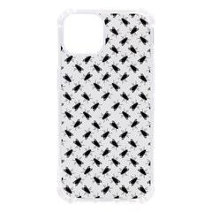 Fly Phot Motif Seamless Black And White Pattern Iphone 13 Tpu Uv Print Case by dflcprintsclothing