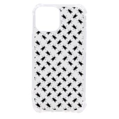 Fly Phot Motif Seamless Black And White Pattern Iphone 13 Mini Tpu Uv Print Case by dflcprintsclothing