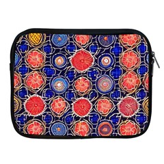 Retro Geometric Shapes And Flowers 3 Apple Ipad 2/3/4 Zipper Cases