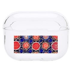 Retro Geometric Shapes And Flowers 3 Hard Pc Airpods Pro Case by violetheavensky