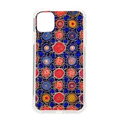 Retro Geometric Shapes And Flowers 3 Iphone 11 Tpu Uv Print Case by violetheavensky