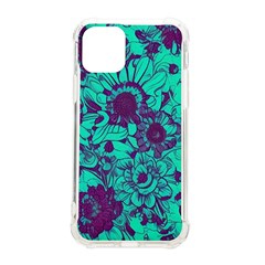 Mid Century Retro Floral 1970s 1960s Pattern 101 Iphone 11 Pro 5 8 Inch Tpu Uv Print Case by violetheavensky