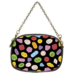 Ecstasy Pills Pattern Chain Purse (one Side)