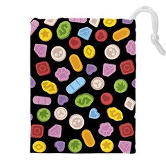 Ecstasy Pills Pattern Drawstring Pouch (4xl)