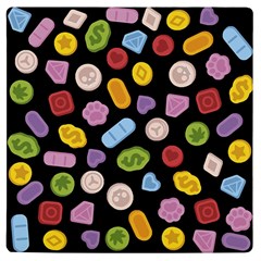 Ecstasy Pills Pattern Uv Print Square Tile Coaster 