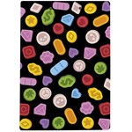 Ecstasy pills pattern A4 Acrylic Clipboard Back